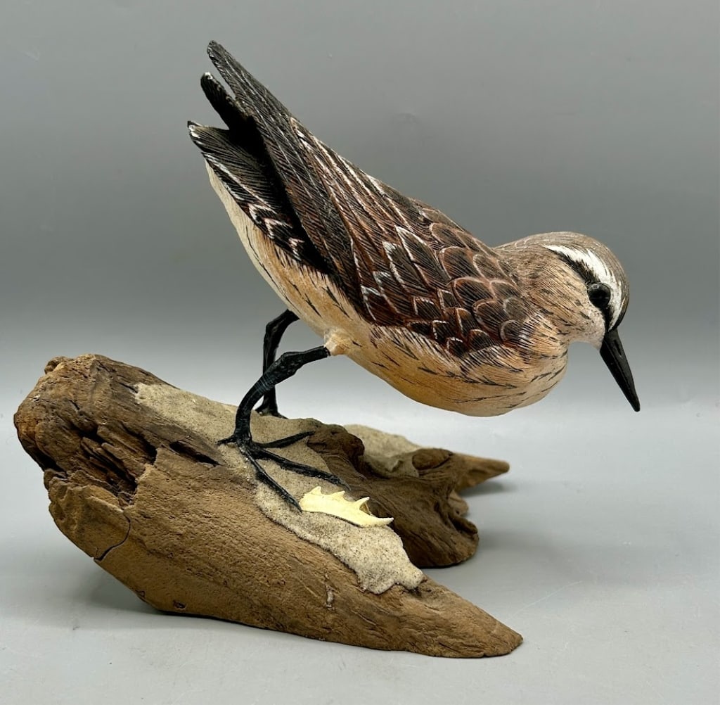 Semipalmated Sandpiper Carving by Pete Micciche (1 of 4)