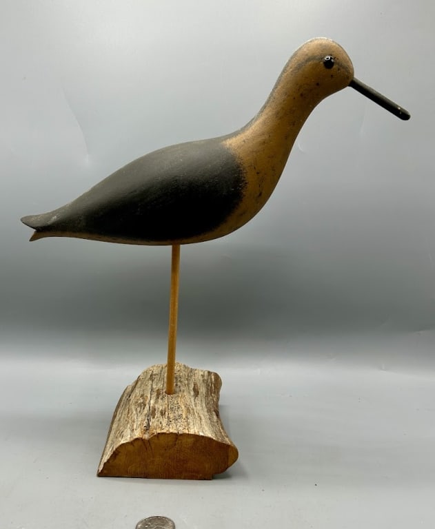 Shorebird Decoy by Byron Bruffee (1 of 3)