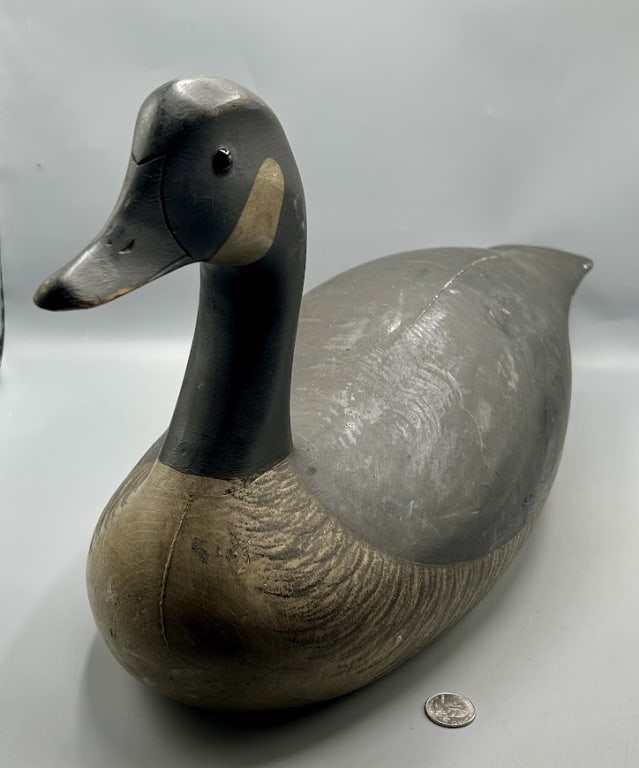Canada Goose Decoy by Byron E. Bruffee (1 of 4)