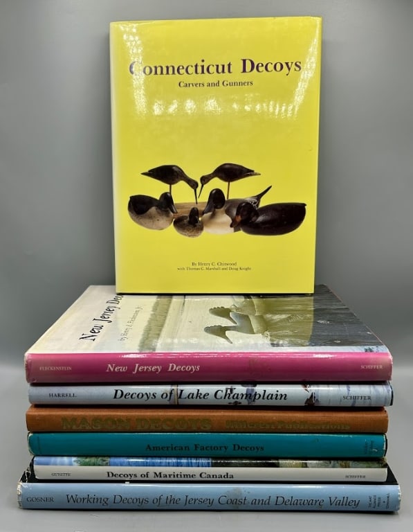 Seven Decoy Collecting Books (1 of 1)