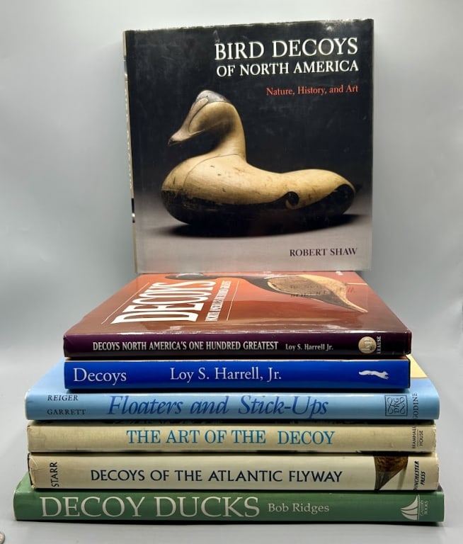 Seven Decoy Collecting Books (1 of 1)