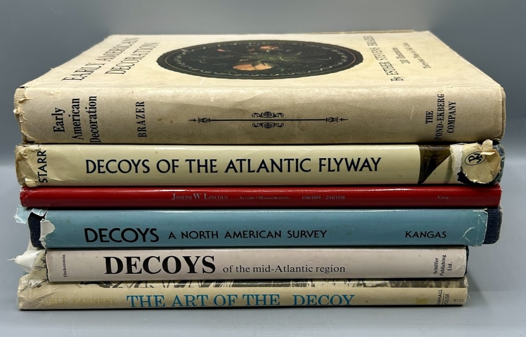 Six Decoy Collecting Books (1 of 1)