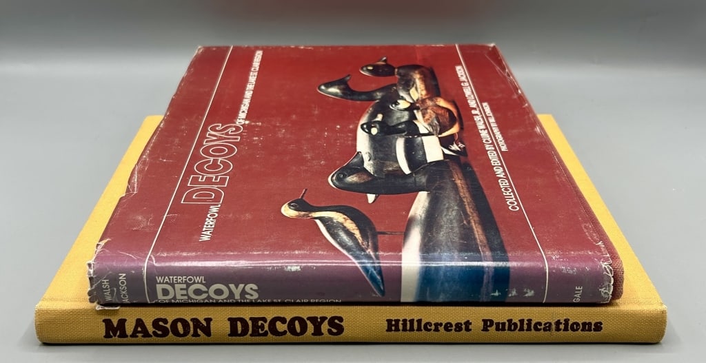 Two Decoy Collecting Books: See photograph for added information.