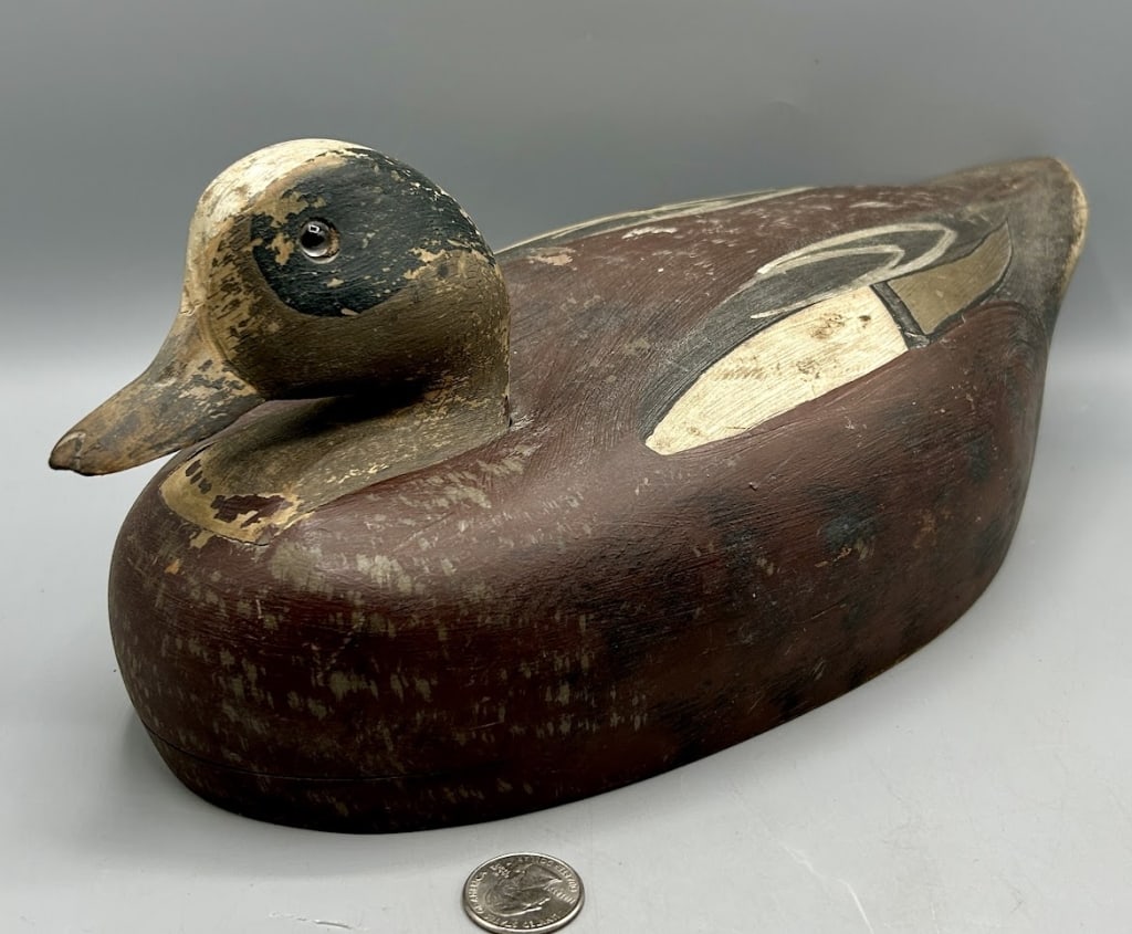 Early Widgeon Drake Decoy by Wildfowler Decoys (1 of 3)