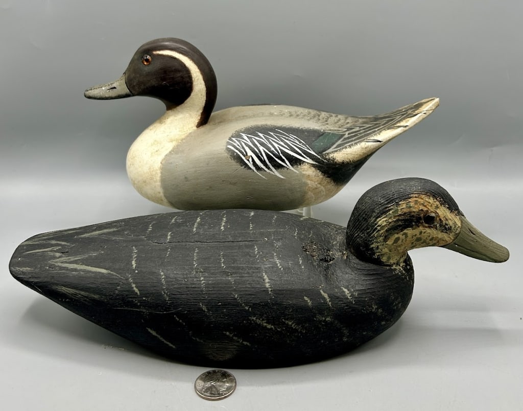 Two-Thirds Size Pintail Drake and Black Duck (1 of 4)