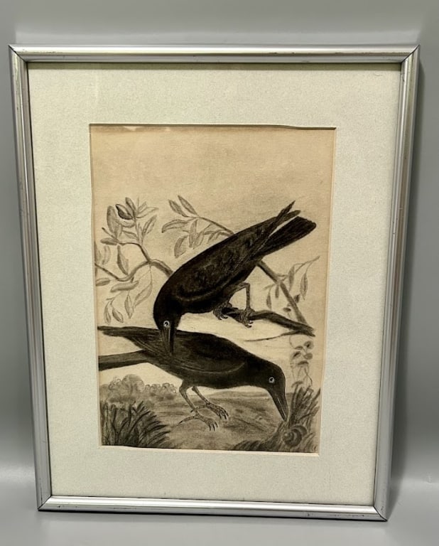 Colored Lithograph after John James Audubon (1 of 2)