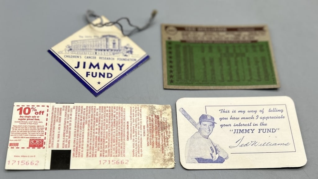 Ted Williams Ephemera Lot - 2