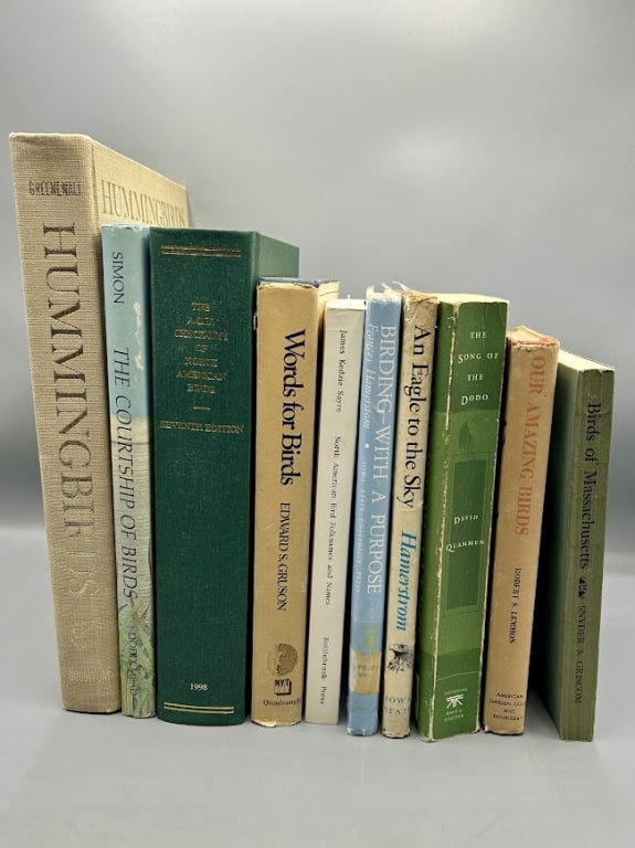 Bird Books from the Library of Prof. Ted Davis (1 of 1)