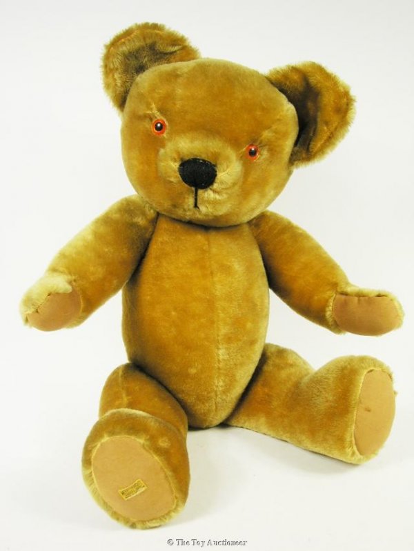 21 A large Merrythought Teddy Bear, 1960's Dec 12, 2007 The Toy Auctioneer in United Kingdom 21 A large Merrythought Teddy Bear, 1960's Dec 12, 2007 The Toy Auctioneer in United Kingdom