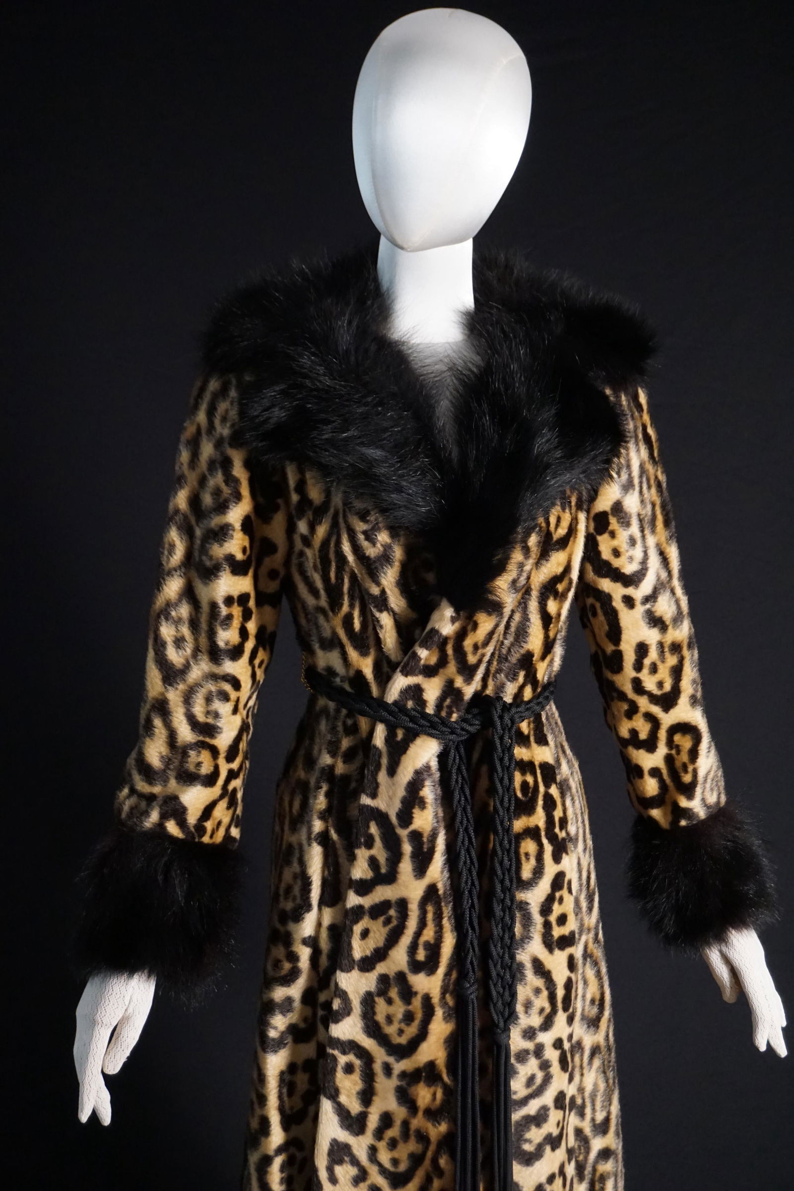 Vintage leopard fur coat Martin Bear New York (1 of 12)