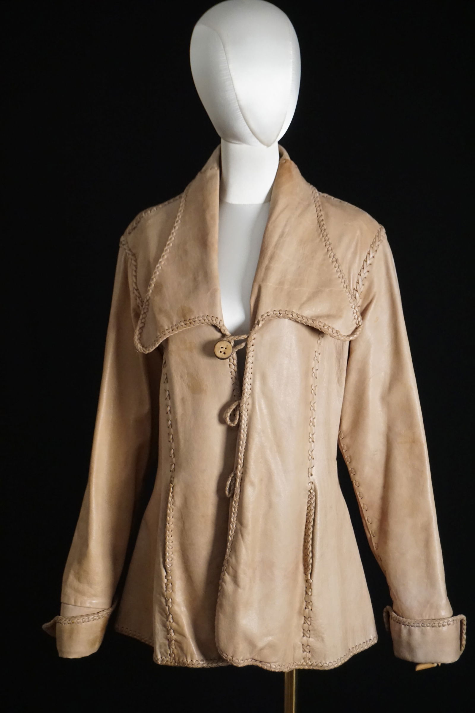 1970s Geronimo woodstock leather jacket (1 of 8)