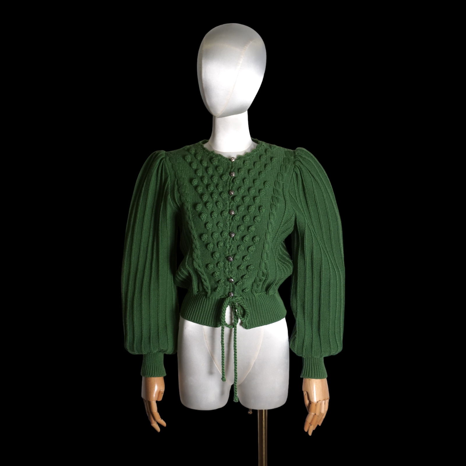 Vintage wool knit sweater made in Paris, Gerard Mabe (1 of 10)