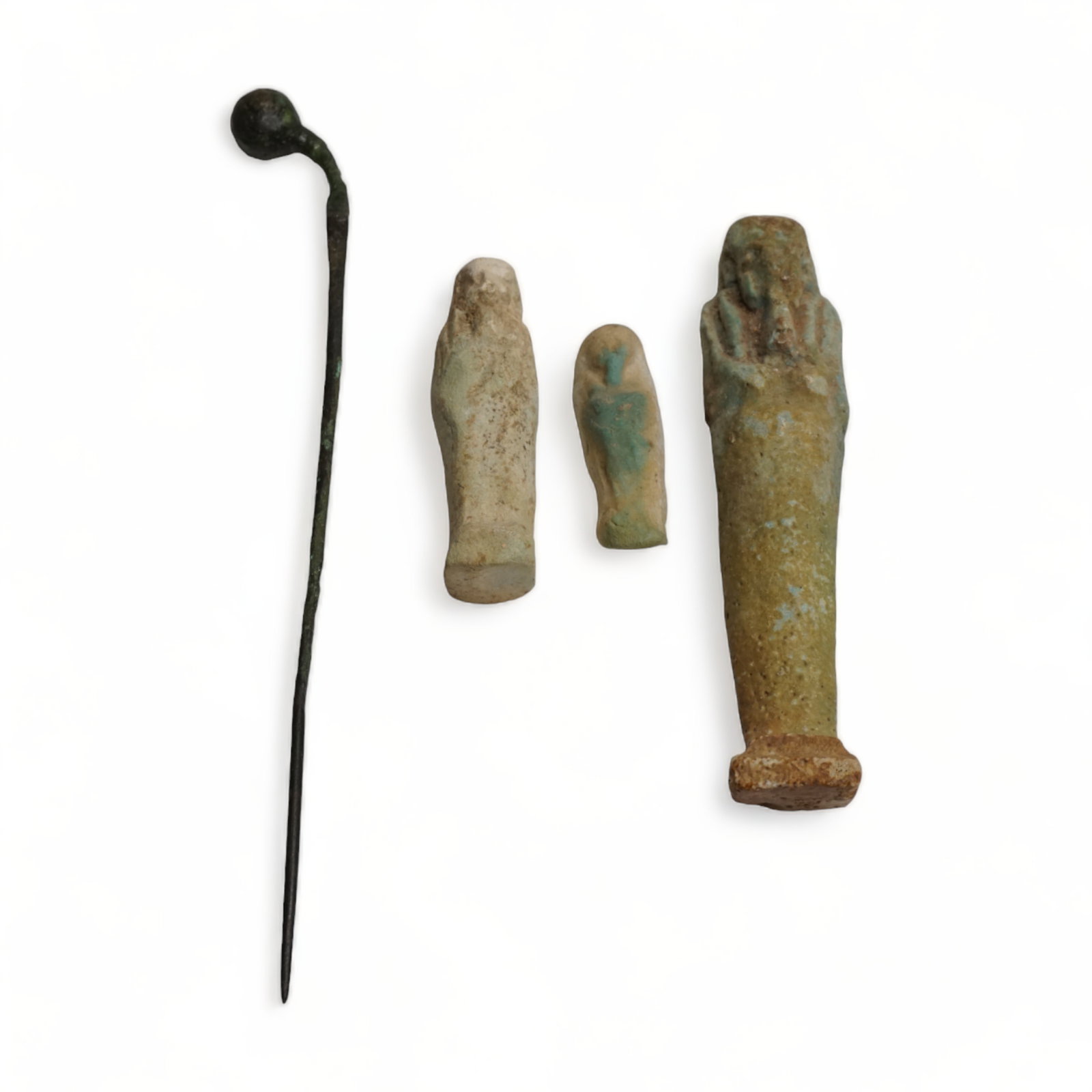 Lot of four ancient artifacts, Egyptian (1 of 8)