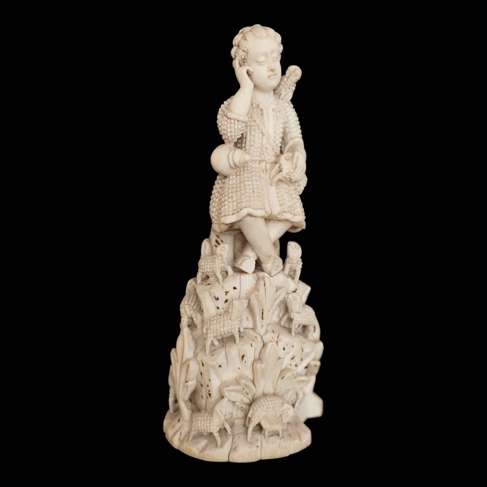 18th C. Indo - Portuguese carving of Christ Goa India (1 of 14)