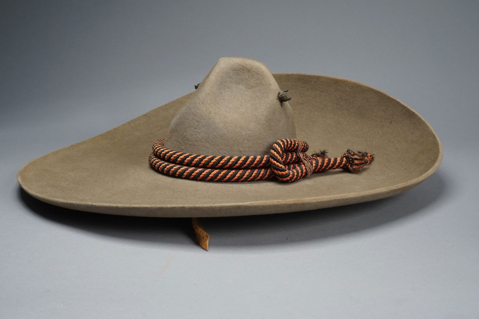 Vintage Mexican Sombrero bull hat CASA TORICES 1920s 1940s Charro Rodeo (1 of 12)
