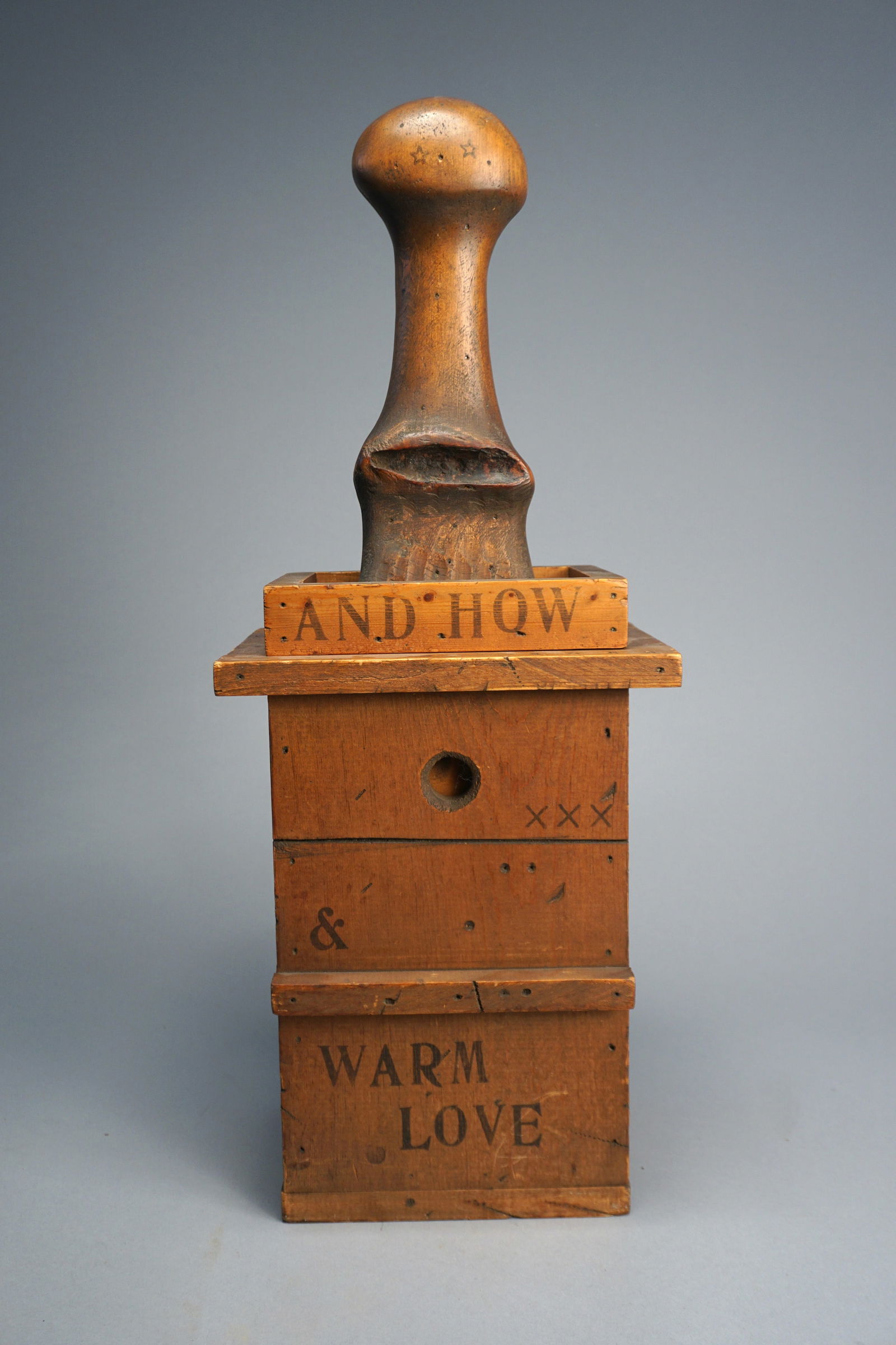 Manner of H. C. Westermann wood avant garde assemblage sculpture folk art American (1 of 11)