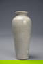 Chinese Porcelain miniature cabinet vase, guan type crackle glaze, Qing