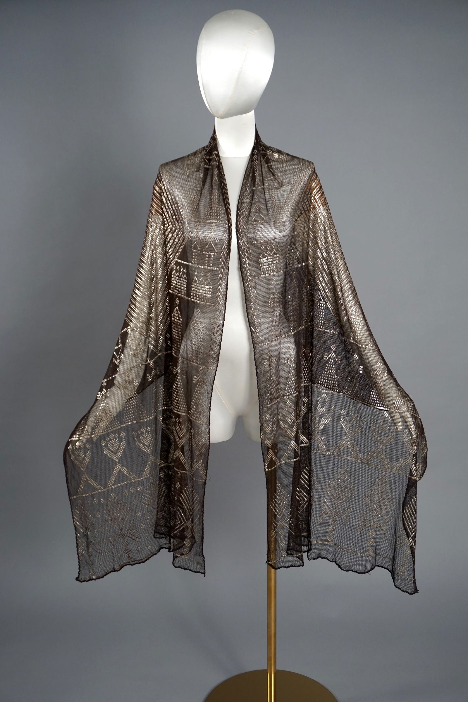 Vintage 1920s Egyptian Assuit Shawl (1 of 10)