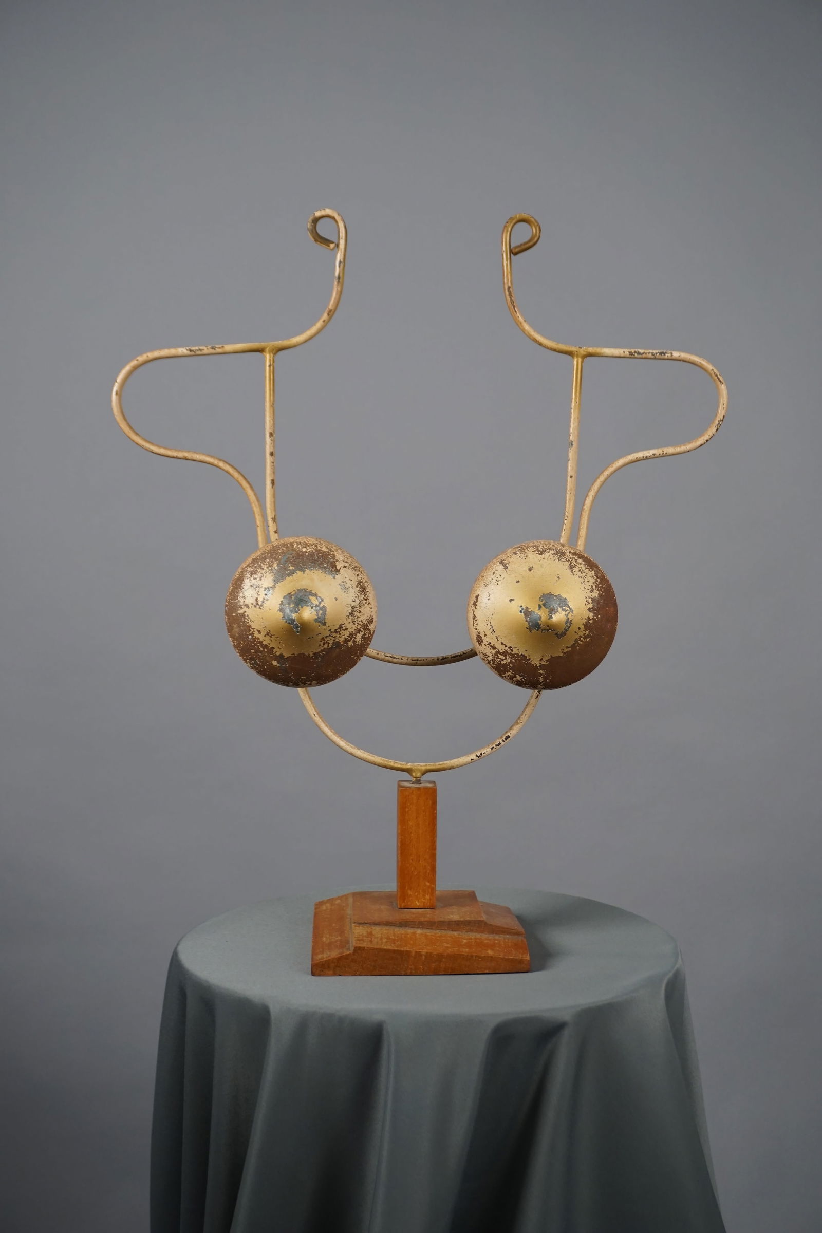 1930s Rene Herbst Art Deco Mannequin Bust, Surrealist Form (1 of 7)