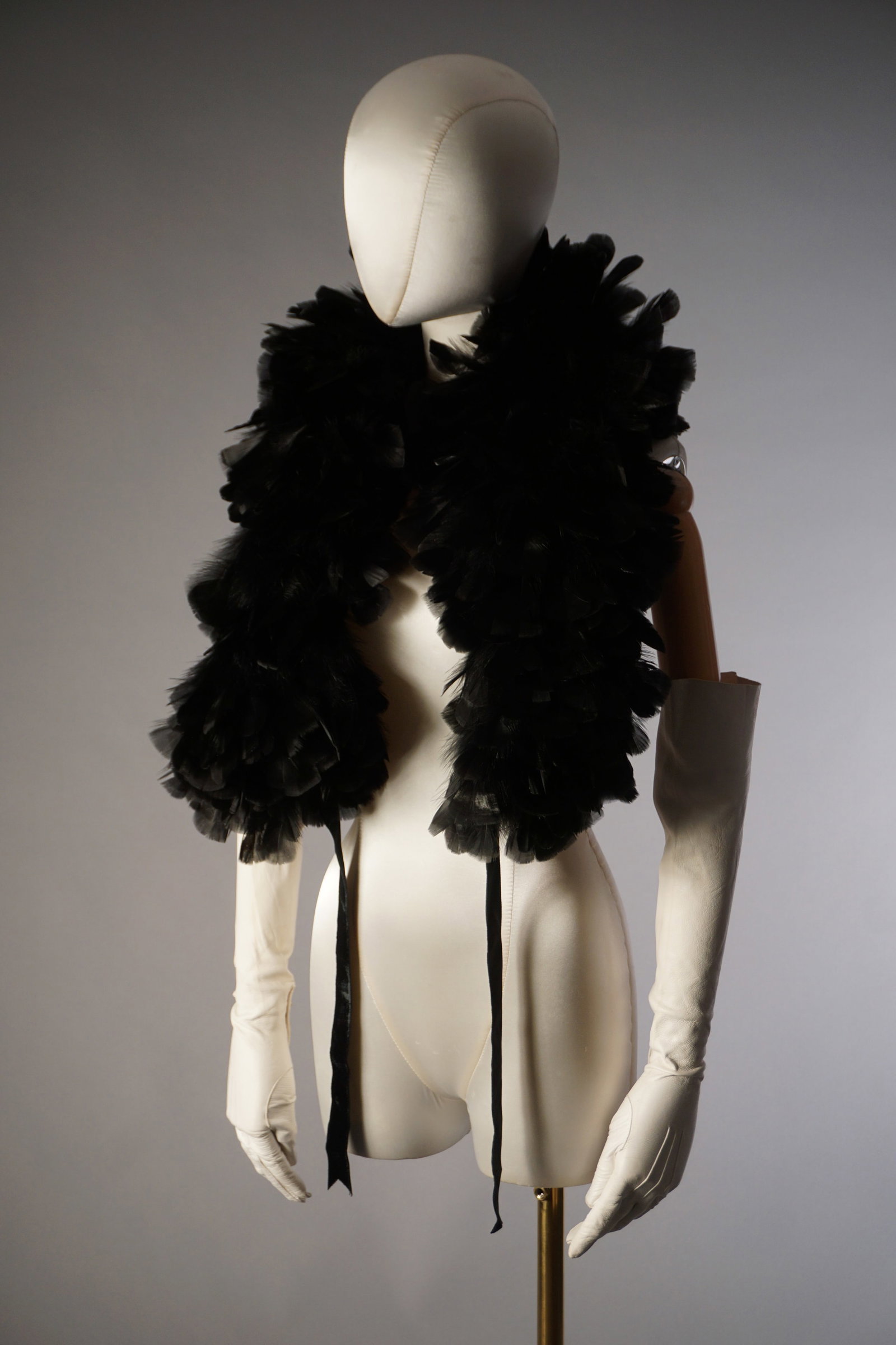 Vintage Black Feather Boa by Bonwit Teller (1 of 5)