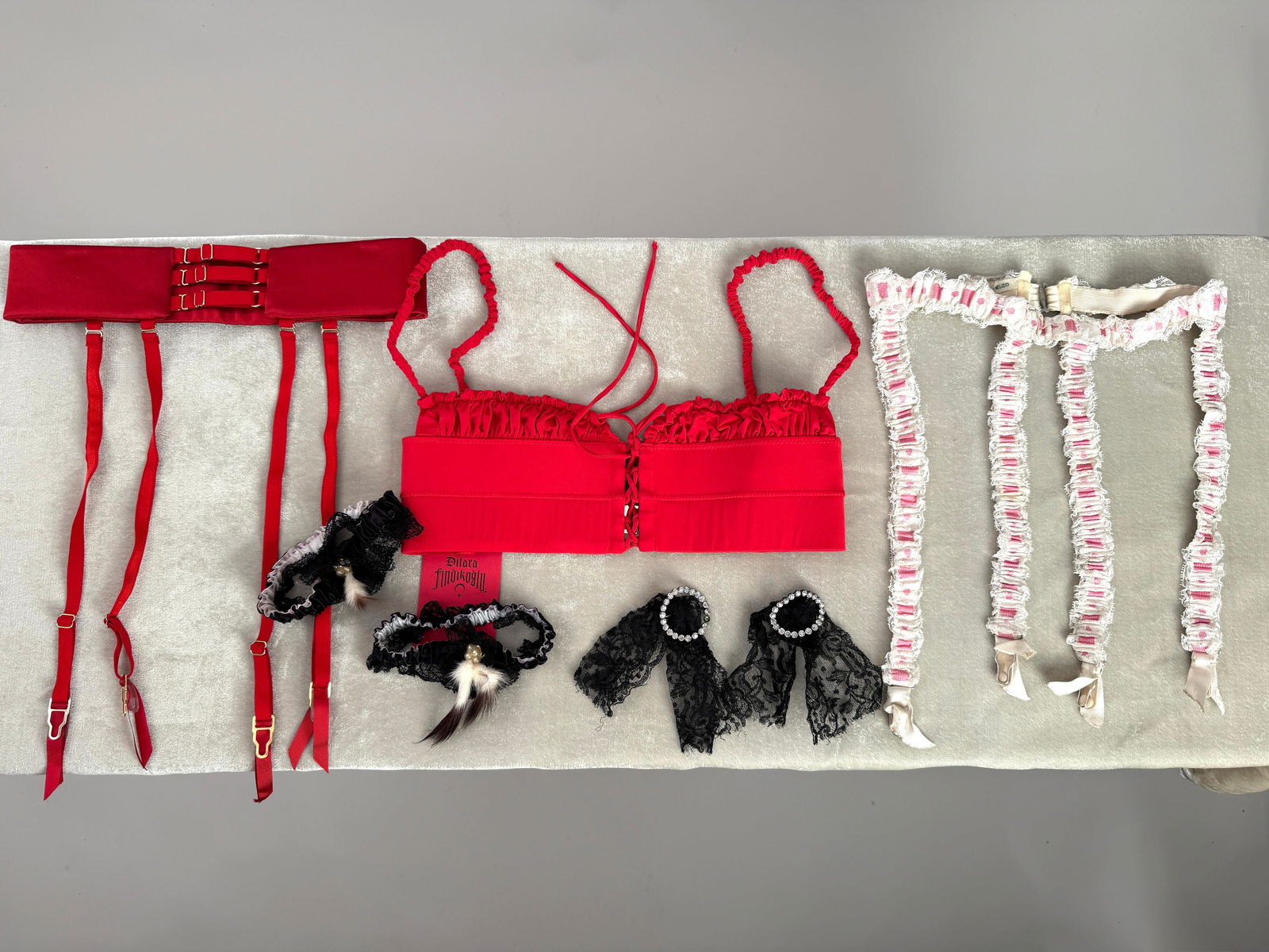 Vintage & Designer Lingerie Boudoir Lot (1 of 9)