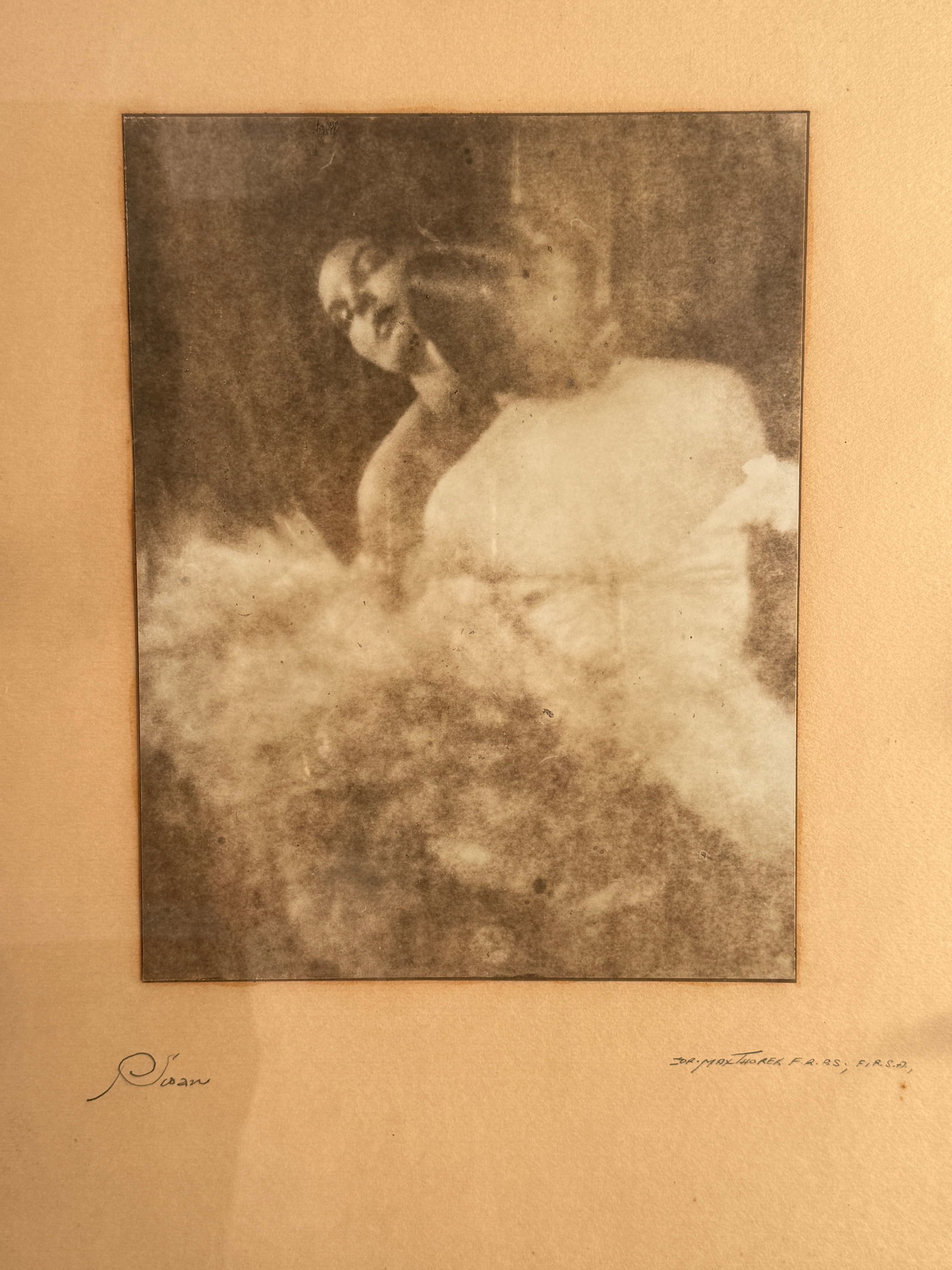 Dr. Max Thorek (1880–1960) Original Pictorialist Silver Print Photograph, "Sloan," c. 1930s, (1 of 11)