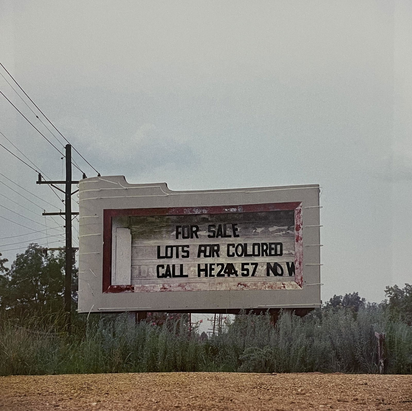 Gordon Parks - Segregation in the South, 1956: GORDON PARKS (1912-2006) Segregation in the South, 1956 Print in Colors 7" x 7" Gordon Parks was a self-taught photographer, writer, composer, and filmmaker. Parks is remembered as the first African-A