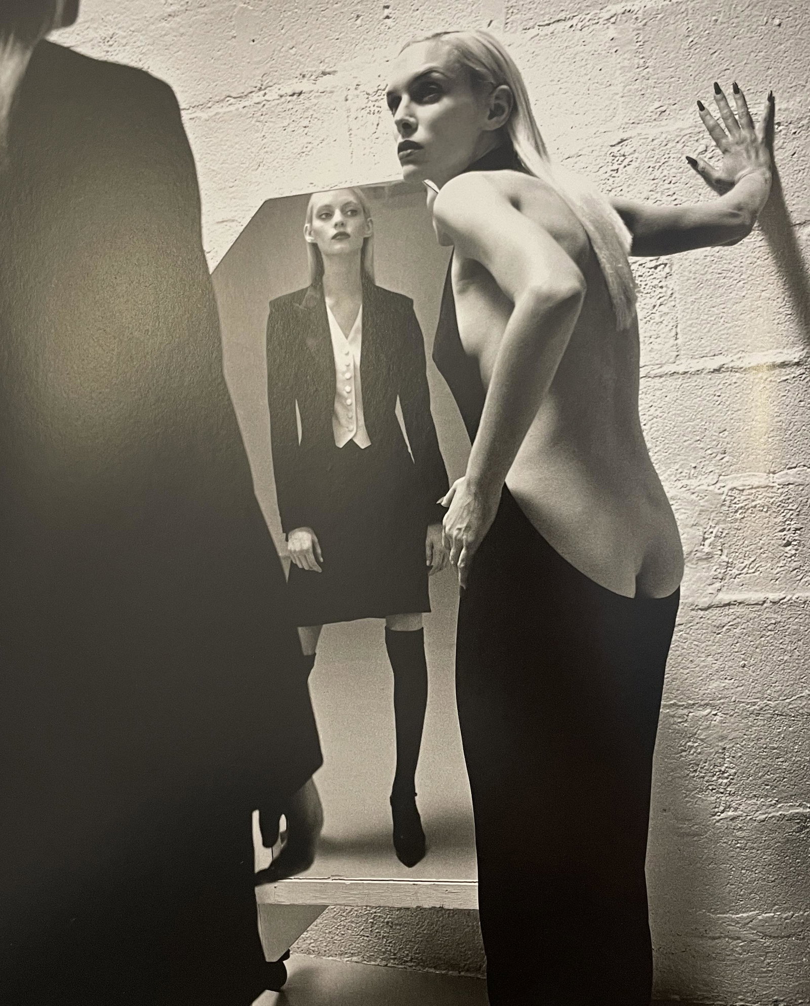 Helmut Newton - New Yorker, 1996: HELMUT NEWTON (1920-2004) Fashion, New Yorker, Paris, 1996 Print in Colors, Printed in the 1990s 9 1/2" x 11 3/4" Helmut Newton was a German high-fashion photographer whose subversive approach to subj