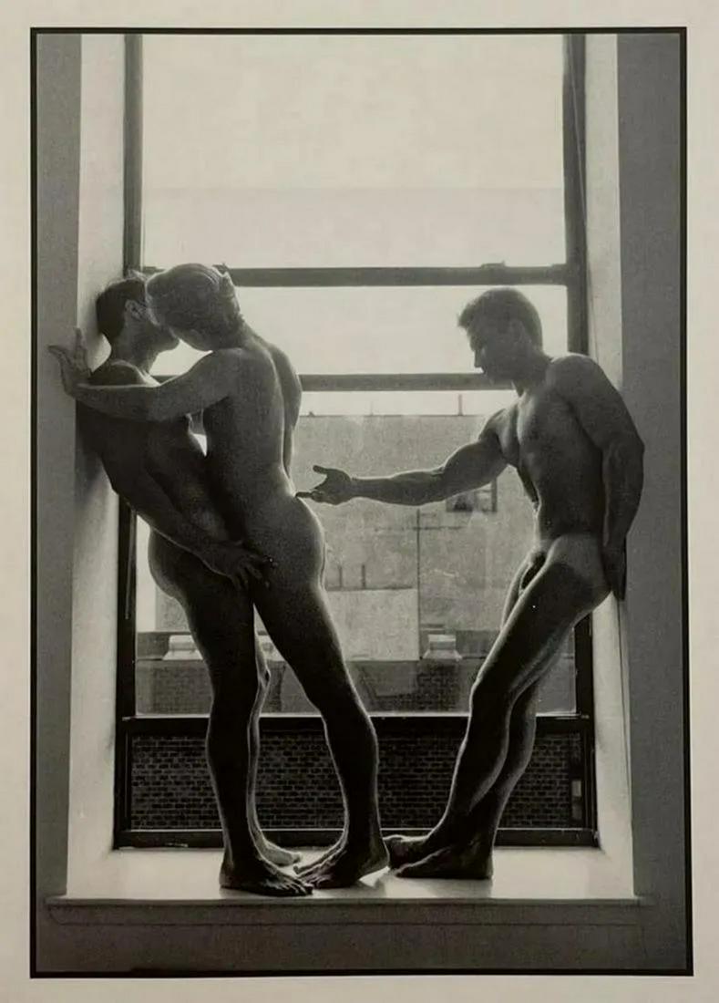 Tom Bianchi - Byron, Randy & Rob: TOM BIANCHI (B. 1945) Byron, Randy & Bob Print in Colors 6" x 8 3/4" From Bianchi - "I was born and raised in the suburbs of Chicago, growing up in the America of the 1950s when it was not imaginable