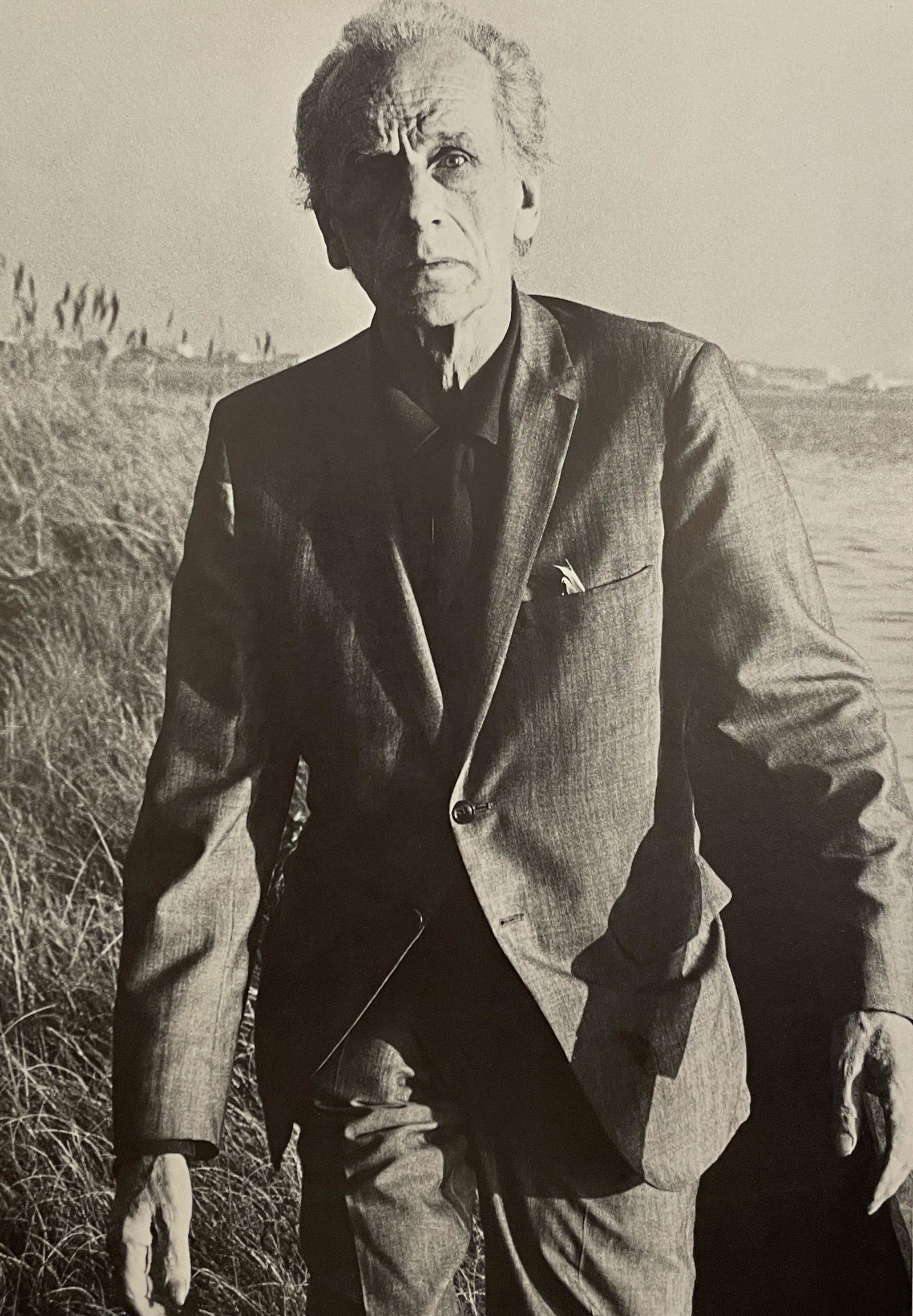 Hans Namuth - Joseph Cornell, 1971: HANS NAMUTH (1915-1990) Joseph Cornell, Westhampton, New York, 1971 Print in Colors 8 3/4" x 12 1/2" Hans Namuth was a German-born American photographer known for his portraits of famous artists such