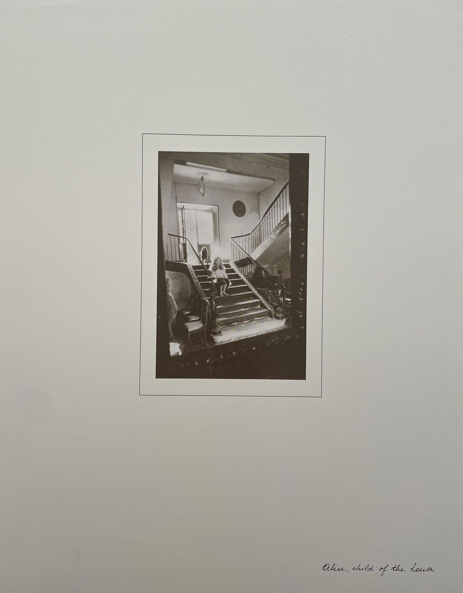 David Hamilton - Alice, Child of the House: DAVID HAMILTON (1933-2016) Alice, Child of the House Print in Colors 11 3/4" x 15" David Hamilton was a British photographer and film director known for his nude photographs of adolescent girls. Often