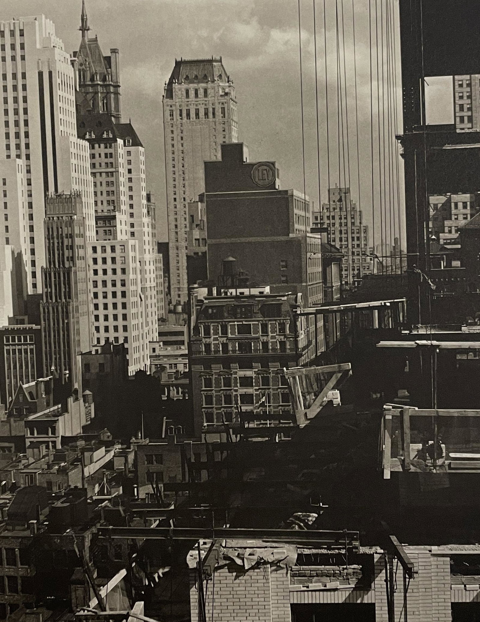 Alfred Stieglitz - From My Window at An American Place, 1931: ALFRED STIEGLITZ (1864-1946) From My Window at An American Place, North, 1931 Print in Colors, Printed in the 1980s 7 1/4" x 9" Alfred Stieglitz was a renowned photographer who contributed greatly to 