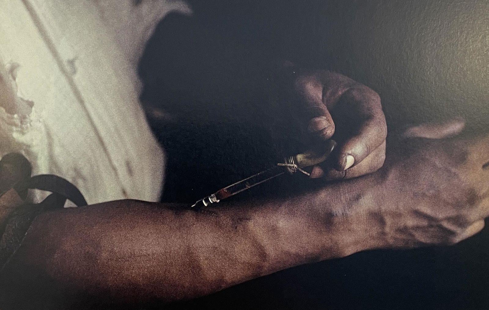 Gordon Parks - Crime, 1957: GORDON PARKS (1912-2006) Crime, 1957 Print in Colors 5 1/4" x 7 3/4" Gordon Parks was a self-taught photographer, writer, composer, and filmmaker. Parks is remembered as the first African-American pho