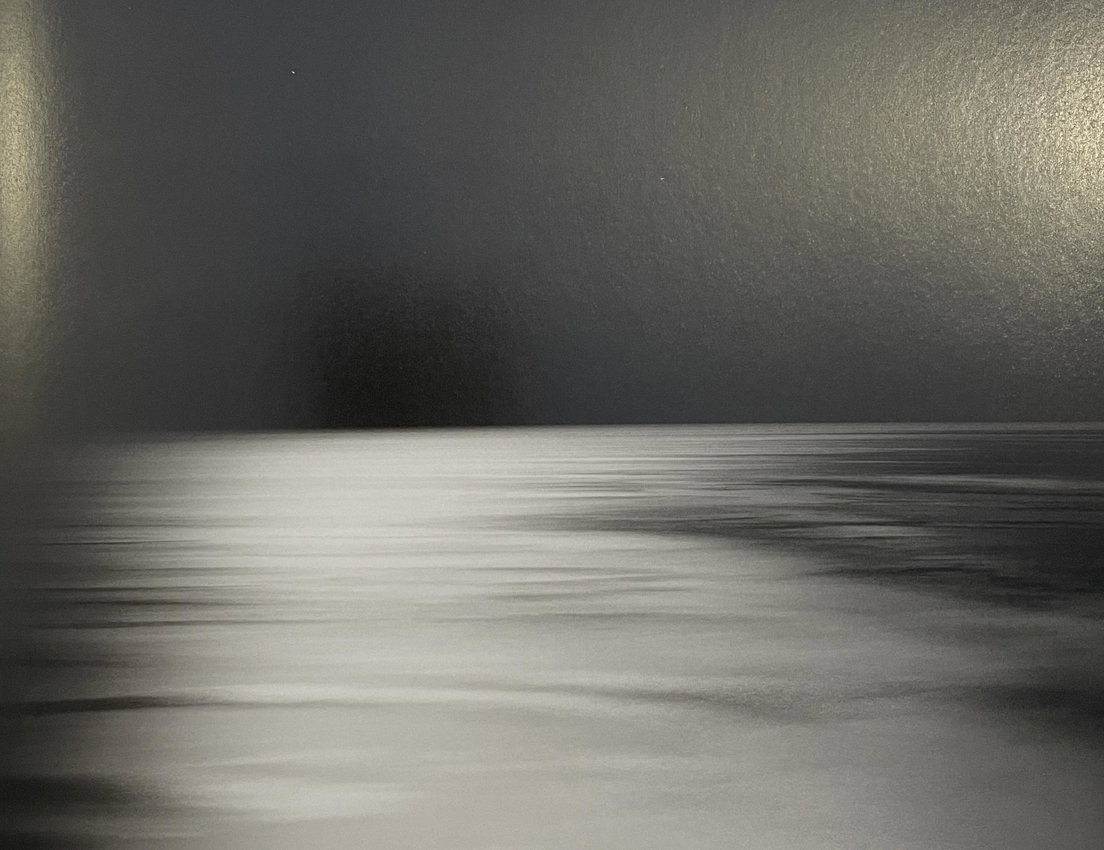 Hiroshi Sugimoto - Bay of Sagami, 1997: HIROSHI SUGIMOTO (B. 1948) Bay of Agami, Atami, 1997 Print in Colors 6 1/2" x 8 1/2" Hiroshi Sugimoto is a contemporary Japanese photographer whose esoteric practice explores memory and time. Using th