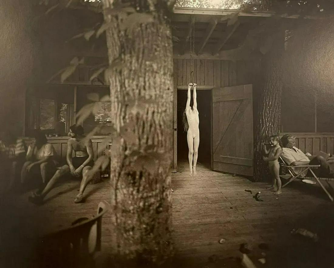 Sally Mann - Hayhook, 1989: SALLY MANN (B. 1951) Hayhook, 1989 Print in Colors 8" x 10"