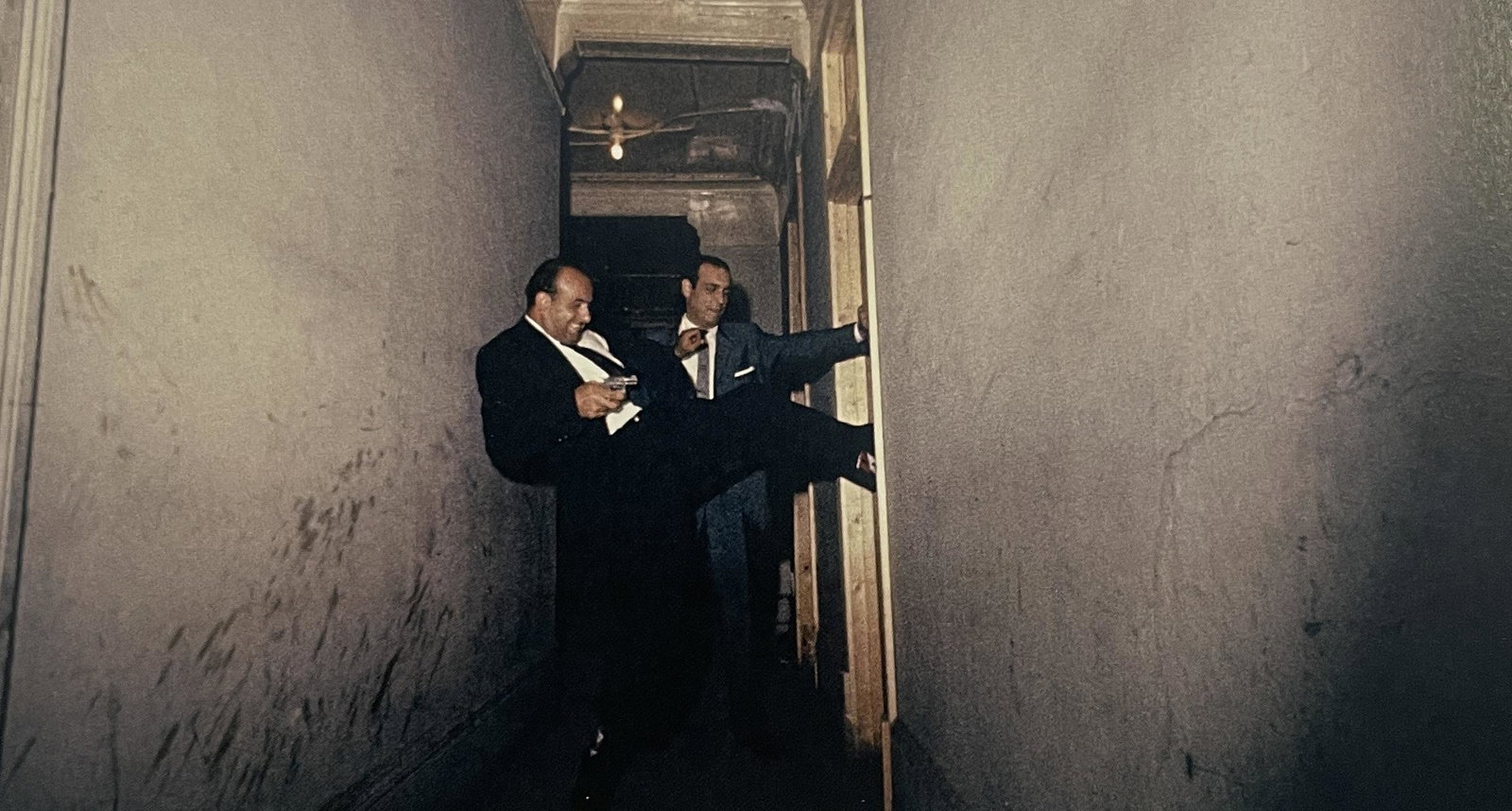 Gordon Parks - Crime, 1957: GORDON PARKS (1912-2006) Crime, 1957 Print in Colors 4 1/4" x 7 3/4" Gordon Parks was a self-taught photographer, writer, composer, and filmmaker. Parks is remembered as the first African-American pho