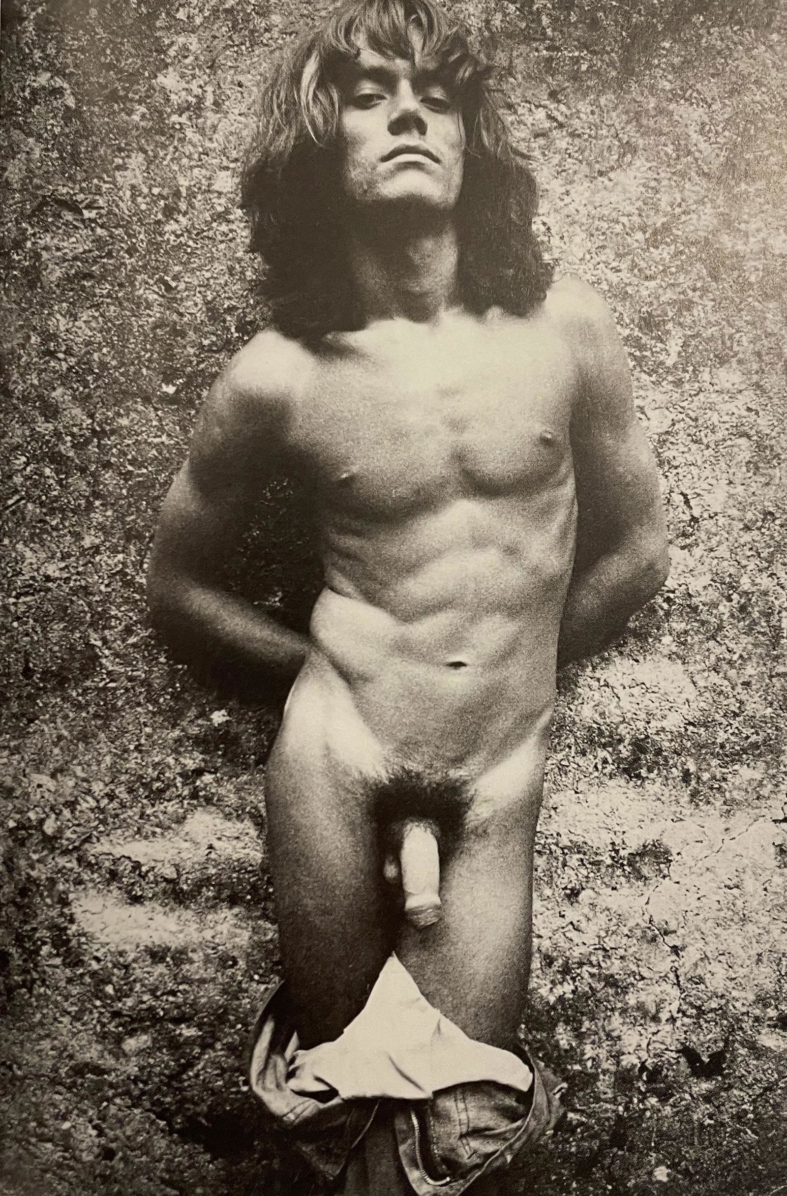 Male Nude - Will McBride, 1975 - Print in Colors: WILL MCBRIDE Male Nude, 1975 Print in Colors 4 1/4" x 6 1/2"