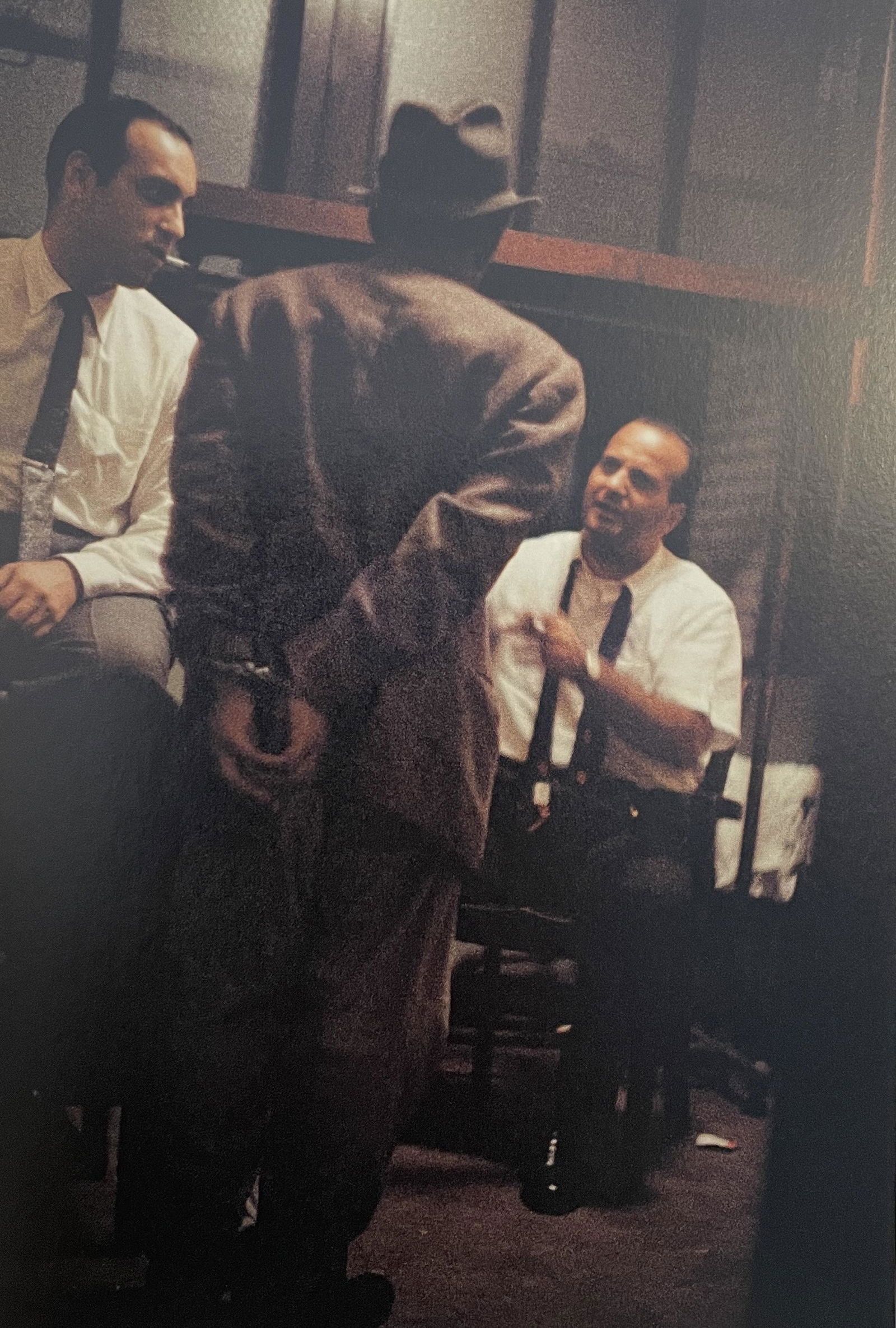 Gordon Parks - Crime, 1957: GORDON PARKS (1912-2006) Crime, 1957 Print in Colors 6" x 8 3/4" Gordon Parks was a self-taught photographer, writer, composer, and filmmaker. Parks is remembered as the first African-American photogr