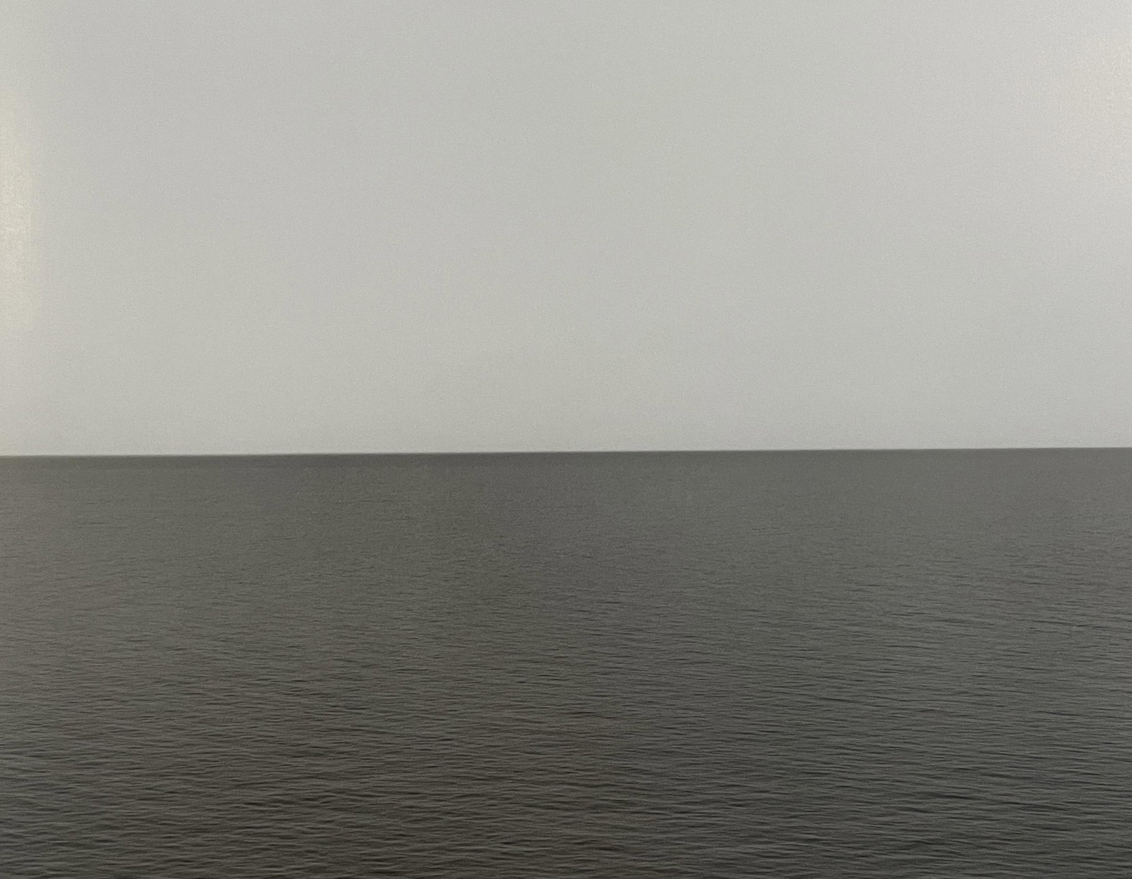 Hiroshi Sugimoto - Lake Superior, 1995: HIROSHI SUGIMOTO (B. 1948) Lake Superior, Cascade River, 1995 Print in Colors 6 1/2" x 8 1/2" Hiroshi Sugimoto is a contemporary Japanese photographer whose esoteric practice explores memory and time.