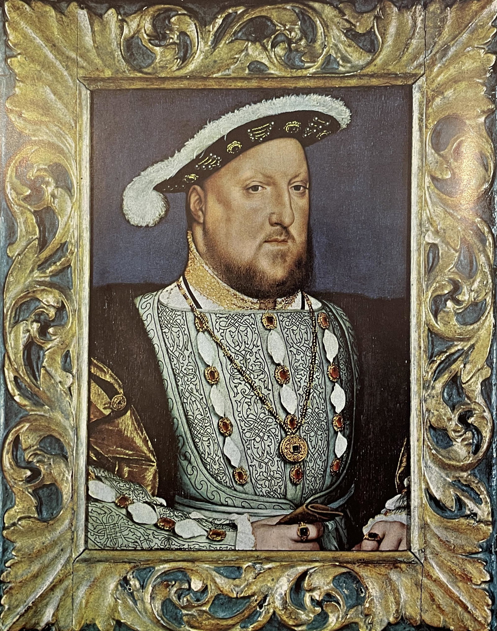 Albrecht Durer - King Henry VIII, 1536: ALBRECHT DURER (1471-1528) King Henry VIII, 1536 Print in Colors, Printed in the 1960s 7 3/4" x 9 3/4" Albrecht DÃ¼rer is widely considered to be one of the greatest artists of the Northern Renaissa