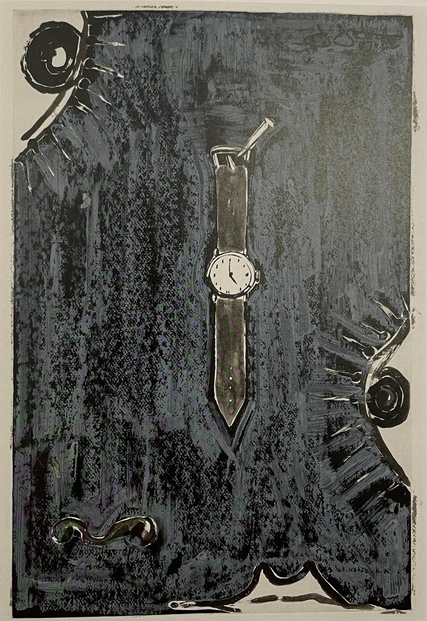 Jasper Johns - Untitled, 1987: JASPER JOHNS (B. 1930) Untitled, 1987 Print in Colors 4 3/4" x 6 3/4" Jasper Johns is an iconic American artist who came to define the period between Abstract Expressionism and Pop Art. In Flag (1954�