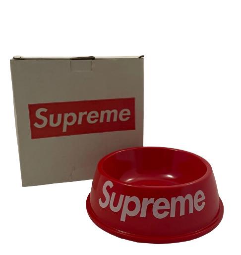Supreme - Dog Bowl: Supreme Dog Bowl 6 3/4" in Diameter