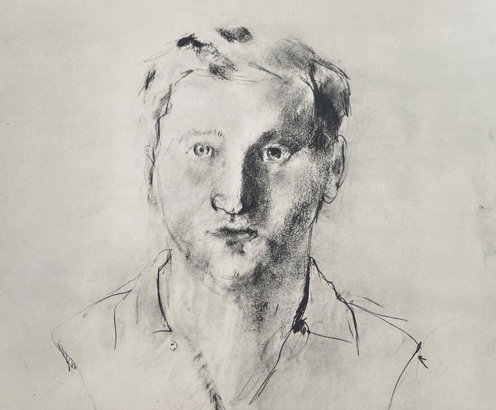 Larry Rivers - Portrait of John Ashbery, 1953 (1 of 1)