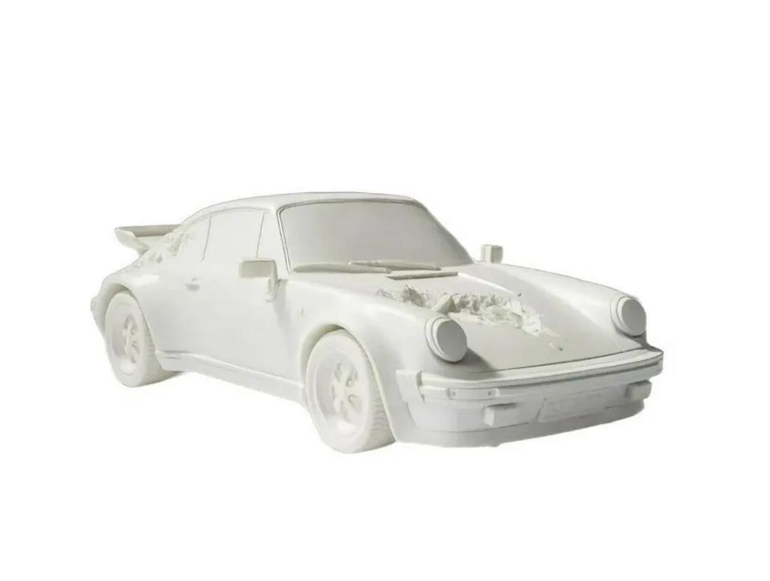Daniel Arsham, Eroded 911 Turbo Porsche (White) (1 of 20)