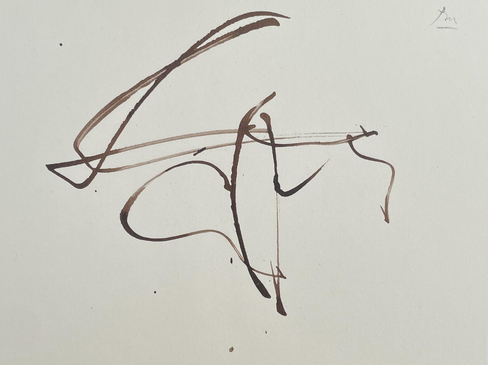 Robert Motherwell - Untitled, 1982 (1 of 1)