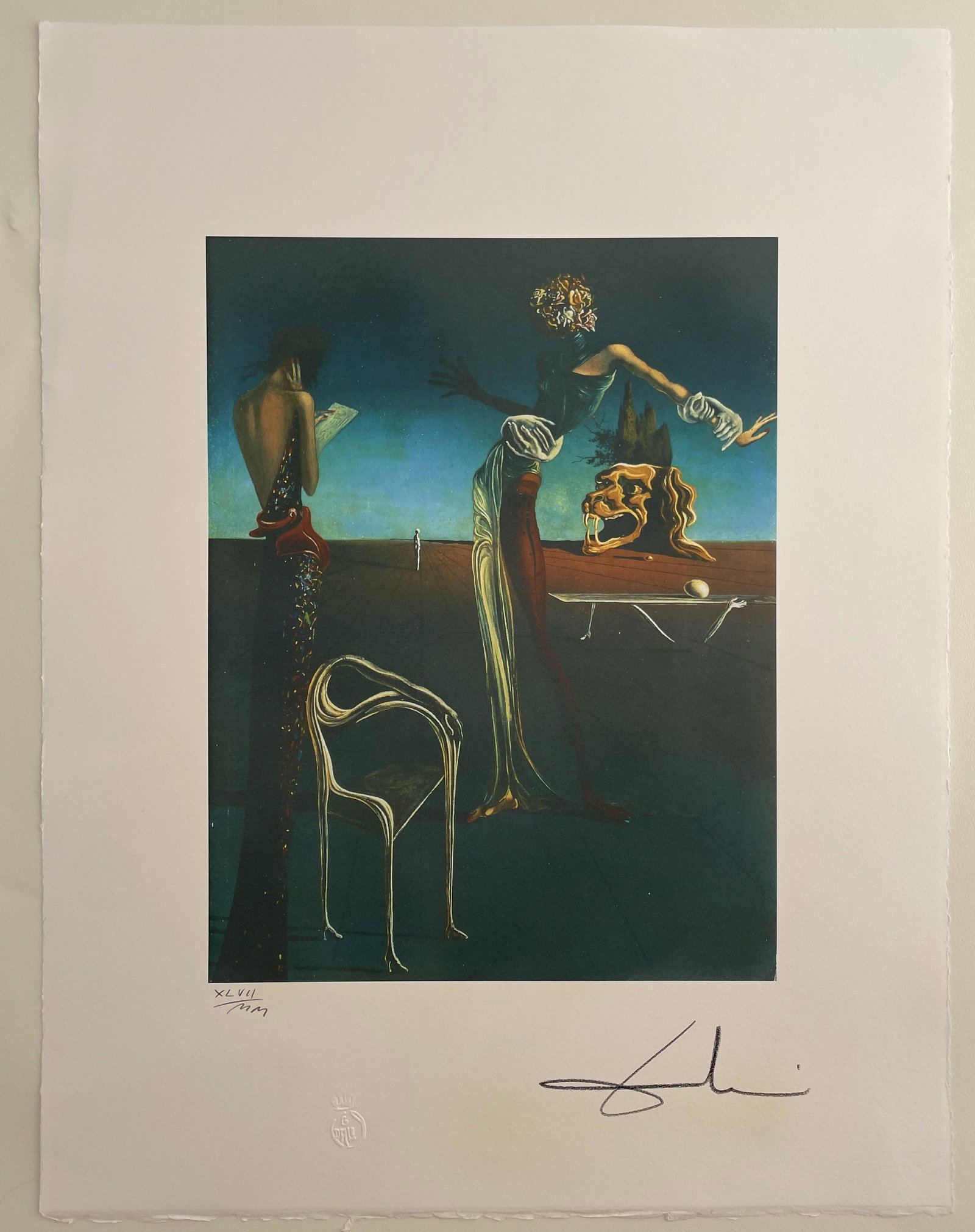 Salvador Dali - Hand Signed, Numbered - Lithograph (1 of 12)