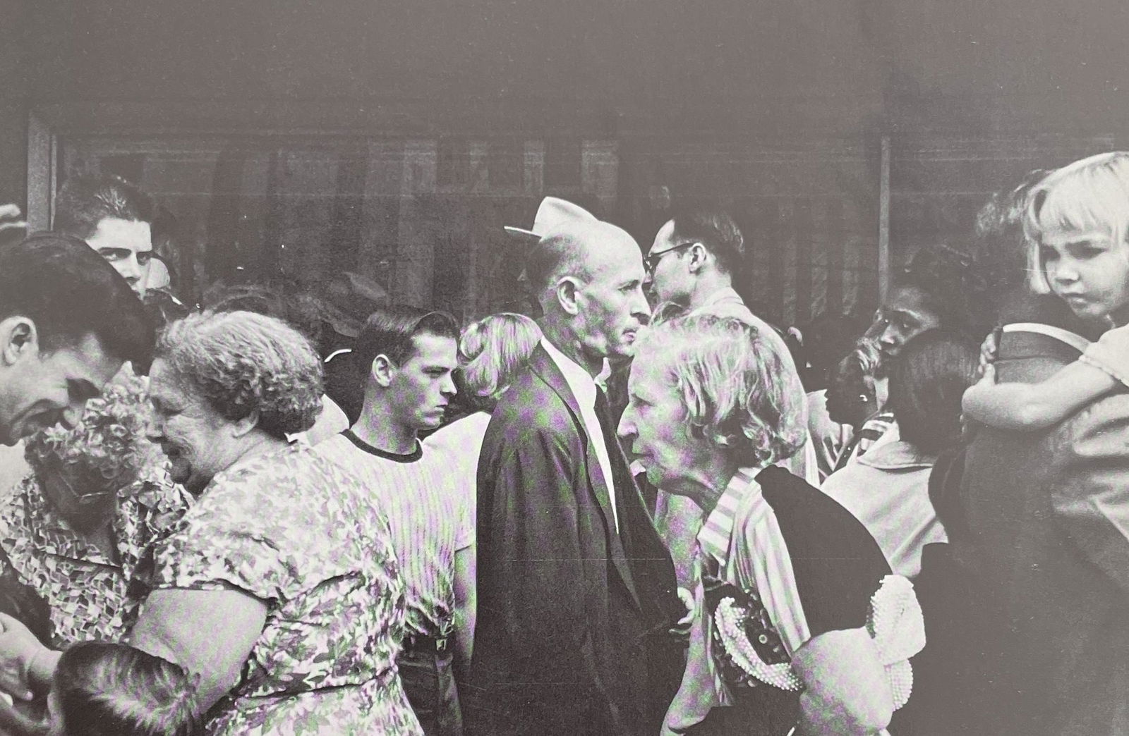 Robert Frank - Trolley, New Orleans: ROBERT FRANK (1924-2019) Trolley, New Orleans Print in Colors, Printed in the 1950s 7 3/4" x 5 1/4" Robert Frank is a Swiss-born American filmmaker and photographer. Characterized by their pointed and