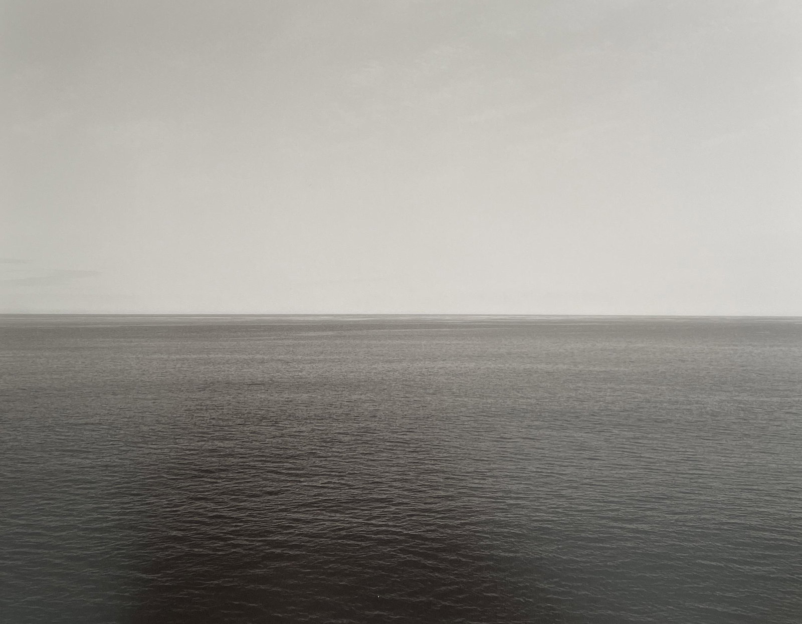 Hiroshi Sugimoto - Norwegian Sea, Vesteralen Island, 1990: HIROSHI SUGIMOTO (B. 1948) Norwegian Sea, Vesteralen Island, 1990 Print in Colors 8 1/2" x 6 1/2" Hiroshi Sugimoto is a contemporary Japanese photographer whose esoteric practice explores memory and t