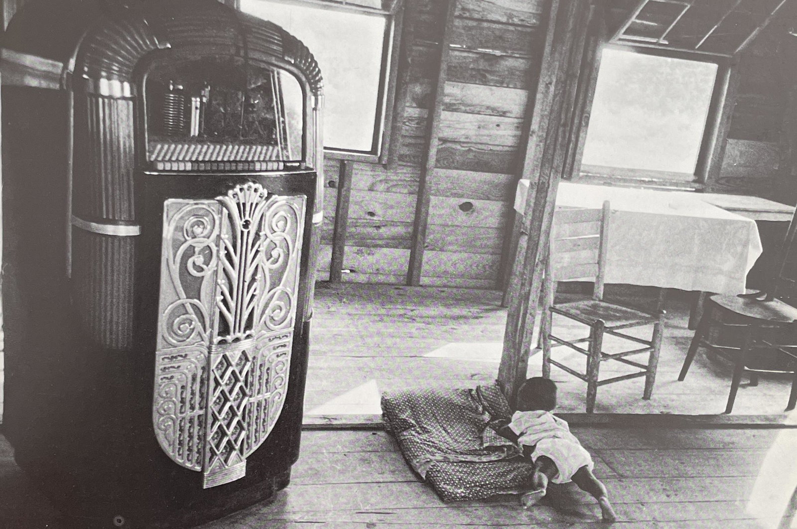 Robert Frank - Cafe, Beaufort, South Carolina: ROBERT FRANK (1924-2019) Cafe, Beaufort, South Carolina Print in Colors, Printed in the 1950s 7 3/4" x 5 1/4" Robert Frank is a Swiss-born American filmmaker and photographer. Characterized by their p