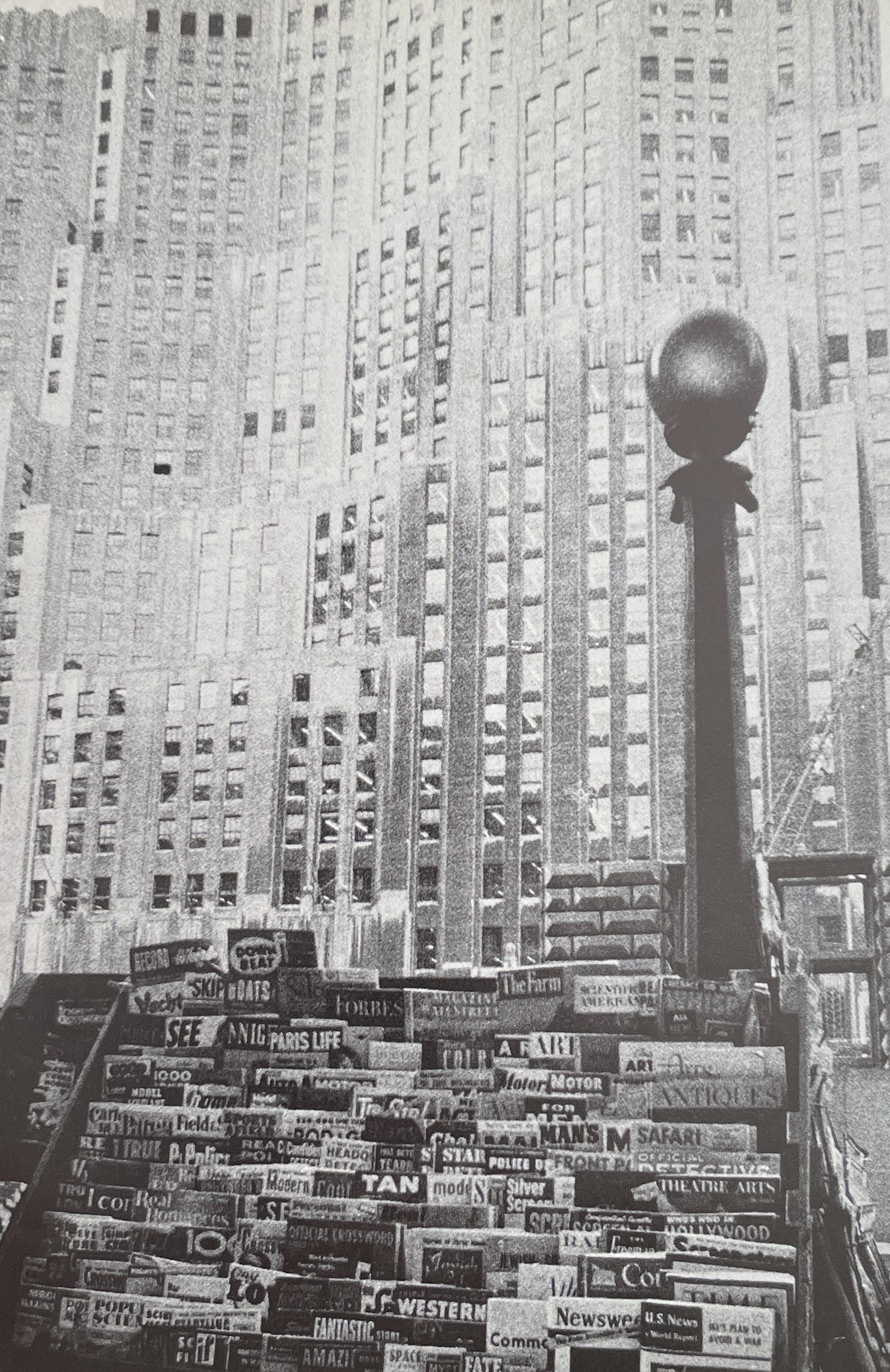 Robert Frank - Metropolitan Life Insurance Building, New York City: ROBERT FRANK (1924-2019) Metropolitan Life Insurance, New York City Print in Colors, Printed in the 1950s 4 1/2" x 6 3/4" Robert Frank is a Swiss-born American filmmaker and photographer. Characterize